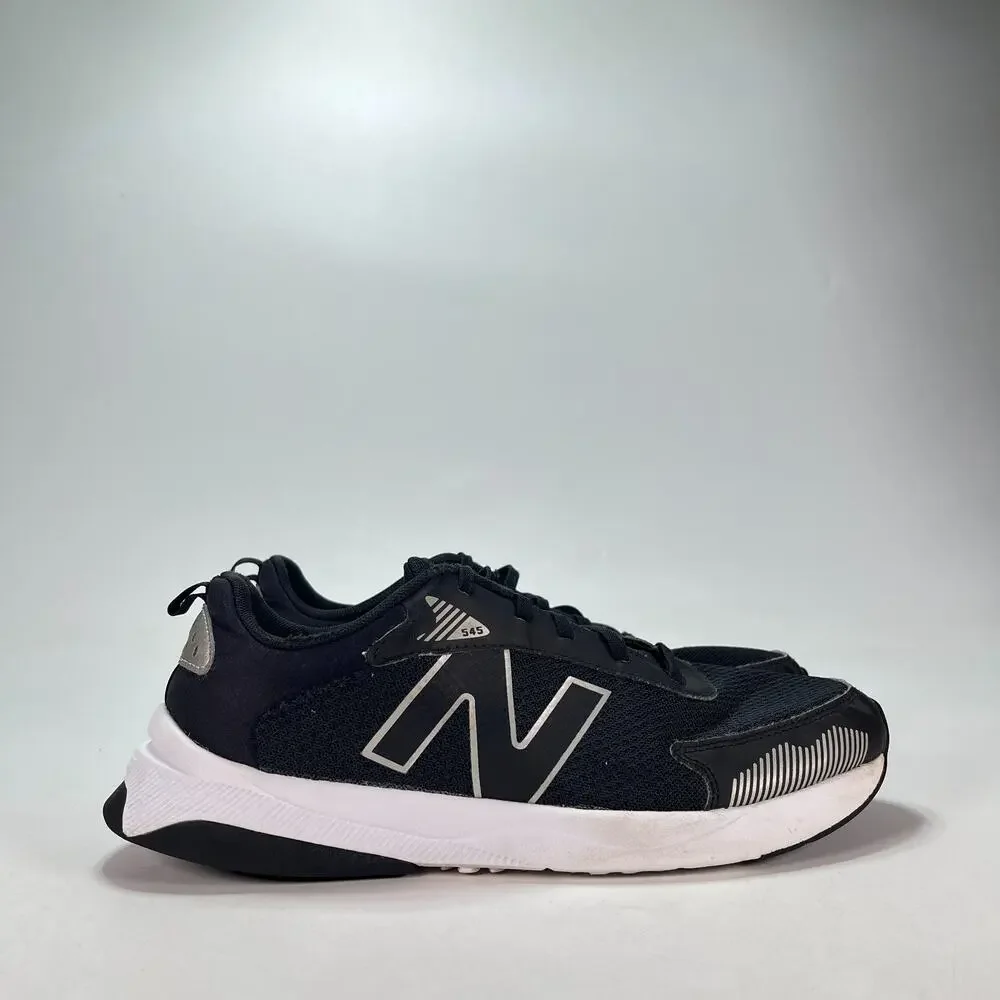 New Balance DynaSoft 545 V1 Black White Running Shoes GK545BO1 Youth Boy's Sz 7